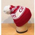 画像5: 【ビンテージ】【carhartt】【カーハート】【赤×白】【ロゴ入り】 【ニットキャップ】ポンポン付き 【ニット帽】 <br> (5)