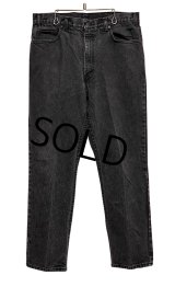 ~90's USA製【ビンテージ】【ギャップ】【GAP】【黒】先染め【ブラックデニム】デニムパンツ【36×30】 