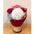 画像6: 【ビンテージ】【carhartt】【カーハート】【赤×白】【ロゴ入り】 【ニットキャップ】ポンポン付き 【ニット帽】 <br> (6)