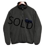 ビンテージ【パタゴニア】patagonia【チャコール】 シンチラ スナップT フリース プルオーバー 【サイズS】 
