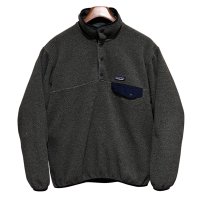 ビンテージ【パタゴニア】patagonia【チャコール】 シンチラ スナップT フリース プルオーバー 【サイズS】 