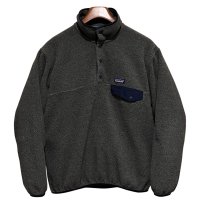 ビンテージ【パタゴニア】patagonia【チャコール】 シンチラ スナップT フリース プルオーバー 【サイズS】 