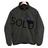 ビンテージ【パタゴニア】patagonia【チャコール】 シンチラ スナップT フリース プルオーバー 【サイズS】 