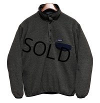 ビンテージ【パタゴニア】patagonia【チャコール】 シンチラ スナップT フリース プルオーバー 【サイズS】 