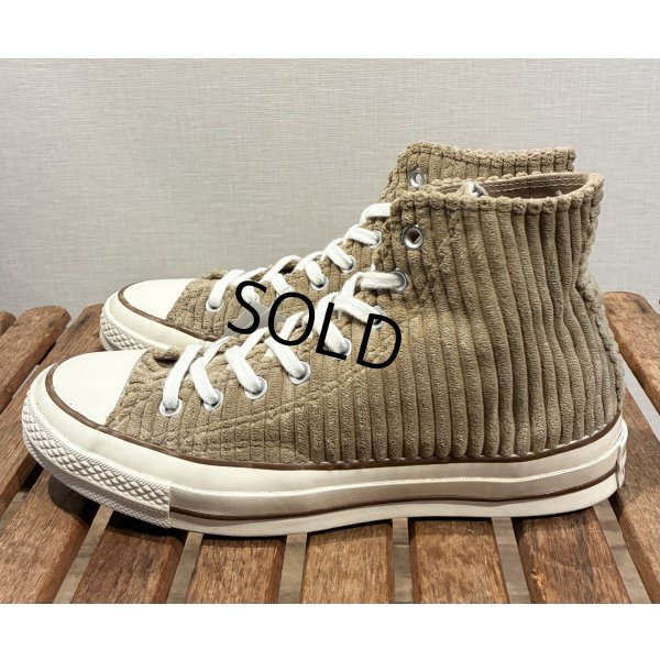画像5: 【コンバース】CONVERSE【ALL STAR 】チャックテイラー CT70【ライトブラウン】コーデュロイ【ハイカット】【サイズ7(25.5ｃｍ)】 