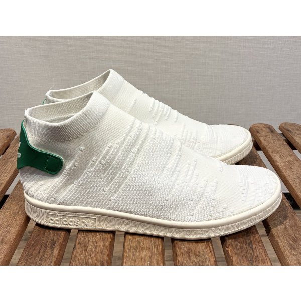 画像5: アディダス【ADIDAS】スタンスミス SOCK PK【白ｘ緑】スニーカー【サイズ25ｃｍ】 
