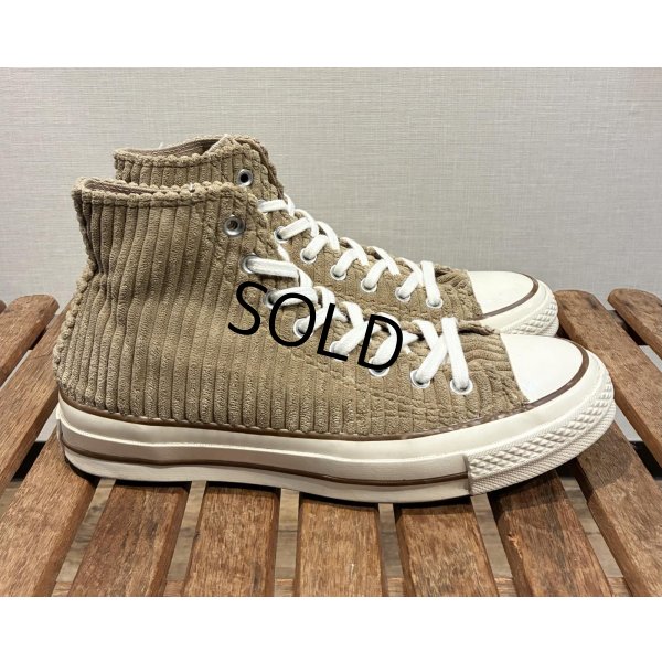 画像3: 【コンバース】CONVERSE【ALL STAR 】チャックテイラー CT70【ライトブラウン】コーデュロイ【ハイカット】【サイズ7(25.5ｃｍ)】 