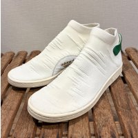 アディダス【ADIDAS】スタンスミス SOCK PK【白ｘ緑】スニーカー【サイズ25ｃｍ】 