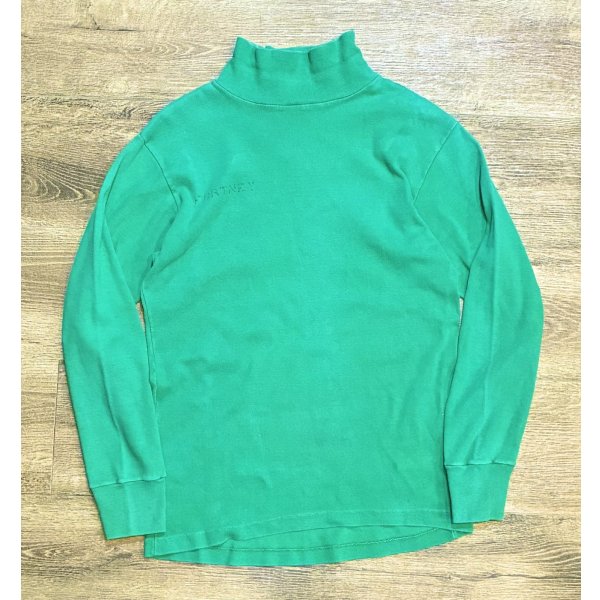 画像3: 70's【米軍実物】【ビンテージ】【U.S.NAVY】【緑】【ステンシル入り】【デッキクルーシャツ】【サイズL】 