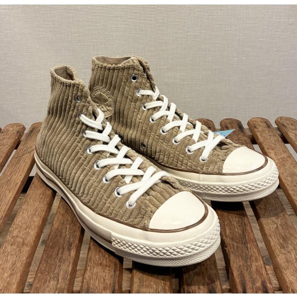画像1: 【コンバース】CONVERSE【ALL STAR 】チャックテイラー CT70【ライトブラウン】コーデュロイ【ハイカット】【サイズ7(25.5ｃｍ)】 
