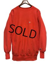 90's【USA製】ビンテージ【champion】【チャンピオン】【リバースウィーブ】【赤ピンク】【無地】【スウェット】【サイズXXL】 