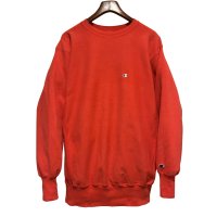 90's【USA製】ビンテージ【champion】【チャンピオン】【リバースウィーブ】【赤ピンク】【無地】【スウェット】【サイズXXL】 