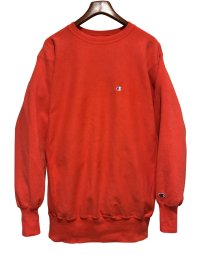 90's【USA製】ビンテージ【champion】【チャンピオン】【リバースウィーブ】【赤ピンク】【無地】【スウェット】【サイズXXL】 