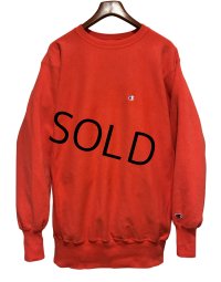 90's【USA製】ビンテージ【champion】【チャンピオン】【リバースウィーブ】【赤ピンク】【無地】【スウェット】【サイズXXL】 