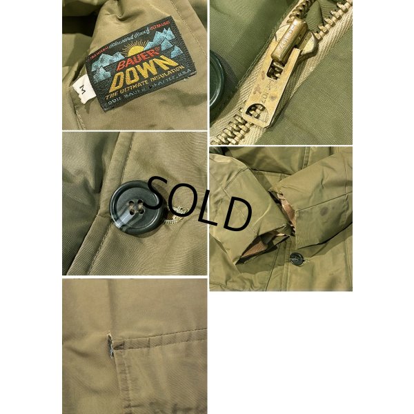 画像2: 60's【ビンテージ】Eddie Bauer【エディーバウアー】【バウアーダウン】【オリーブグリーン】ポーラライト【ダウンジャケット】【サイズM】