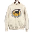 画像1: ビンテージ【FRUIT OF THE LOOM】【フルーツオブザルーム】グレイハウンド【犬】【クリーム色】【スウェット】【サイズＸＬ】<br> (1)