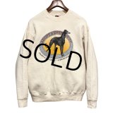 ビンテージ【FRUIT OF THE LOOM】【フルーツオブザルーム】グレイハウンド【犬】【クリーム色】【スウェット】【サイズＸＬ】 