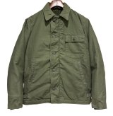 70's【米軍実物】【ビンテージ】U.S.NAVY【A-2】P 090【デッキジャケット】【サイズＭ】 