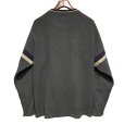 画像3: 90's~【ビンテージ】【エディーバウアー】【Eddie Bauer】【チャコール】Vネック【フリースカットソー】ロンT【サイズL】<br> (3)