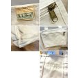 画像2: 80's〜【ビンテージ】【L.L.bean】【エルエルビーン】生成り【キャンバストート】【トートバッグ】【キャンバストート】<br> (2)