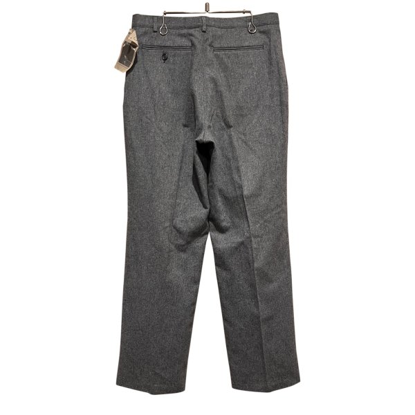 画像3: デッドストック【USA製】【ビンテージ】【GALLERY】【グレー】ウール混紡【スラックス】【31×32】 