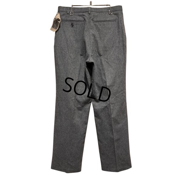 画像3: デッドストック【USA製】【ビンテージ】【GALLERY】【グレー】ウール混紡【スラックス】【31×32】 