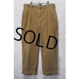 ビンテージ【ラルフローレン】POLO RALPH LAUREN【ライトブラウン】【フィリップパンツ】【コーデュロイパンツ】【36×29】 