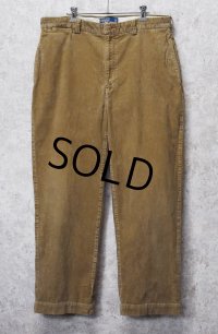 ビンテージ【ラルフローレン】POLO RALPH LAUREN【ライトブラウン】【フィリップパンツ】【コーデュロイパンツ】【36×29】 