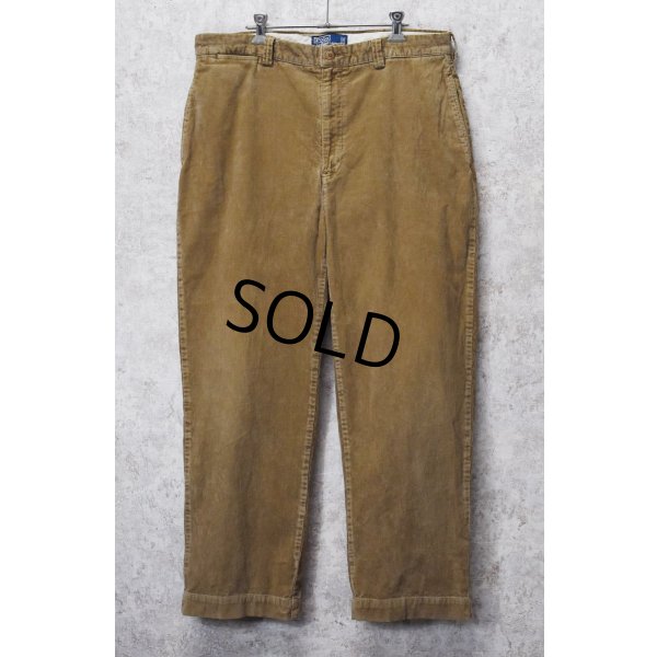 画像1: ビンテージ【ラルフローレン】POLO RALPH LAUREN【ライトブラウン】【フィリップパンツ】【コーデュロイパンツ】【36×29】 