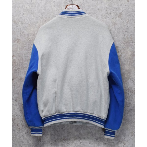 画像3: 【ビンテージ】FRUIT OF THE LOOM【フルーツオブザルーム】【グレー×水色】【スウェットスタジャン】【サイズXL】 