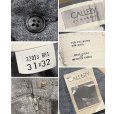 画像2: デッドストック【USA製】【ビンテージ】【GALLERY】【グレー】ウール混紡【スラックス】【31×32】<br> (2)