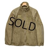 ビンテージ【米軍実物】U.S.ARMY【ECWCS】GEN3【Polartec】【ポーラテック】【コヨーテ】タンカラー【フリースジャケット】【XL-R】 