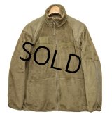 ビンテージ【米軍実物】U.S.ARMY【ECWCS】GEN3【Polartec】【ポーラテック】【コヨーテ】タンカラー【フリースジャケット】【XL-R】 