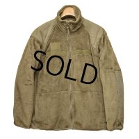 ビンテージ【米軍実物】U.S.ARMY【ECWCS】GEN3【Polartec】【ポーラテック】【コヨーテ】タンカラー【フリースジャケット】【XL-R】 