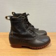 画像3: 【USA製】【L.L.bean】ラバーモカシン ブラウンｘ黒【ビーンブーツ】【サイズ 10M】【２８cm程度】<br> (3)