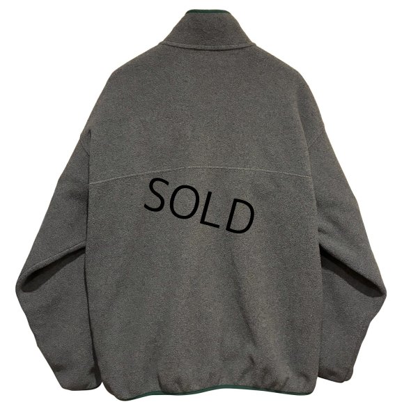 画像3: 程度良好!! ビンテージ【パタゴニア】patagonia【チャコールグレーｘ緑】【スナップT】【フリースプルオーバー】【サイズＸＬ】 