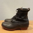 画像5: 【USA製】【L.L.bean】ラバーモカシン ブラウンｘ黒【ビーンブーツ】【サイズ 10M】【２８cm程度】<br> (5)