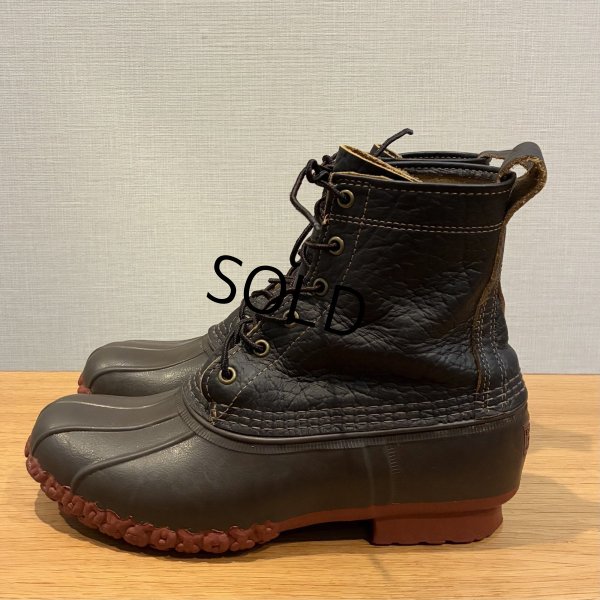 画像5: 【USA製】【L.L.bean】ラバーモカシン ブラウンｘ黒【ビーンブーツ】【サイズ 10M】【２８cm程度】 