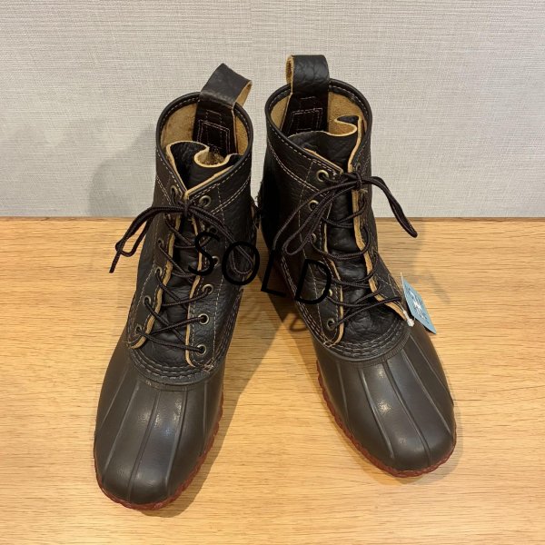画像6: 【USA製】【L.L.bean】ラバーモカシン ブラウンｘ黒【ビーンブーツ】【サイズ 10M】【２８cm程度】 