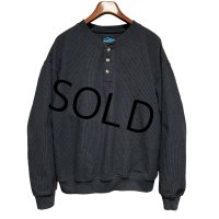 【TRI-Mountain】トライマウンテン【チャコールｘ黒 マイクロストライプ】【ヘンリーネックスウェット】【サイズXL】 