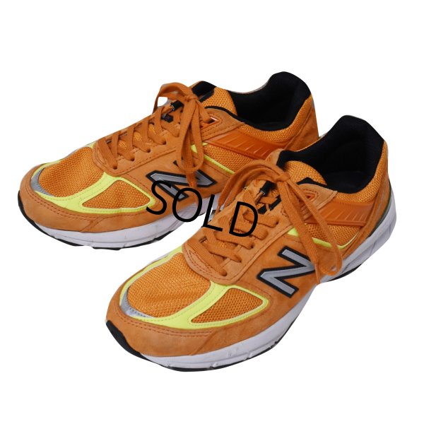 画像1: 程度良好!! USA製【ニューバランス】new balance【990】【V5】OH5 オレンジ スニーカー【サイズ２8ｃｍ】 