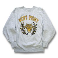 90’s【USA製】ビンテージ【Champion】【チャンピオン】【リバースウィーブ】【USMA】WEST POINT【ウェストポイント】【グレー】スウェット【サイズL】 