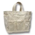 画像1: 80's〜【ビンテージ】【L.L.bean】【エルエルビーン】生成り【キャンバストート】【トートバッグ】【キャンバストート】<br> (1)