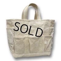 80's〜【ビンテージ】【L.L.bean】【エルエルビーン】生成り【キャンバストート】【トートバッグ】【キャンバストート】 