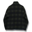画像3: ビンテージ【オールドギャップ】【GAP】緑ｘ黒チェック【ハーフジップ】【フリース】【プルオーバー】【サイズＭ】<br> (3)