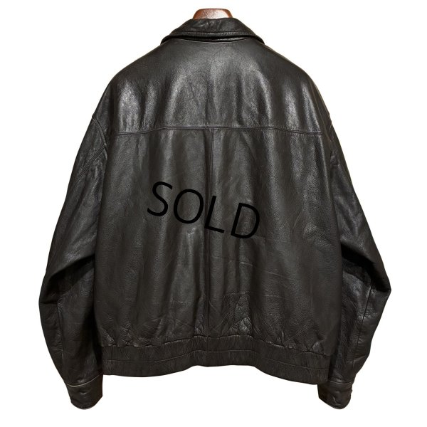 画像3: 90’ｓ【ビンテージ】【セントジョーンズベイ】ST JOHN'S BAY【ブラウン】キルティング裏地付き【レザージャケット】【サイズXL】 