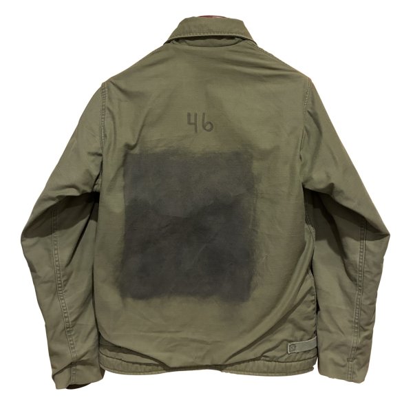 画像3: 70's〜【ビンテージ】【米軍実物】U.S.NAVY【A-2】【デッキジャケット】サイズS 