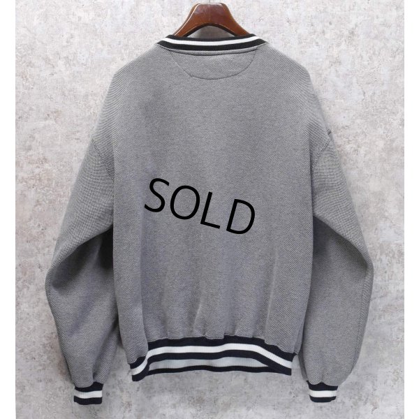 画像3:  90's~【USA製】【RUSSELL】ラッセル 【ビンテージ】【白×黒】ザクザク【無地】スウェット【サイズXL】 