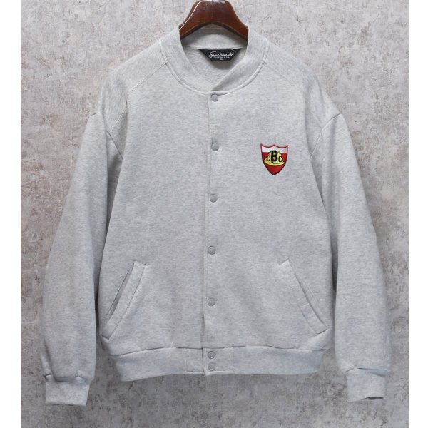 画像2: 【90’s】【USA製】【ビンテージ】【SPORTSMASTER】スポーツマスター【グレー】企業ロゴ【スウェットカーディガン】【サイズXL】 