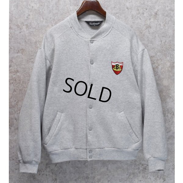 画像2: 【90’s】【USA製】【ビンテージ】【SPORTSMASTER】スポーツマスター【グレー】企業ロゴ【スウェットカーディガン】【サイズXL】 